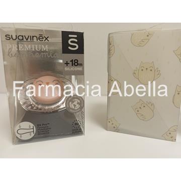 Suavinex chupete premium fisiólogico silicona bonhomía +18 - Imagen 1