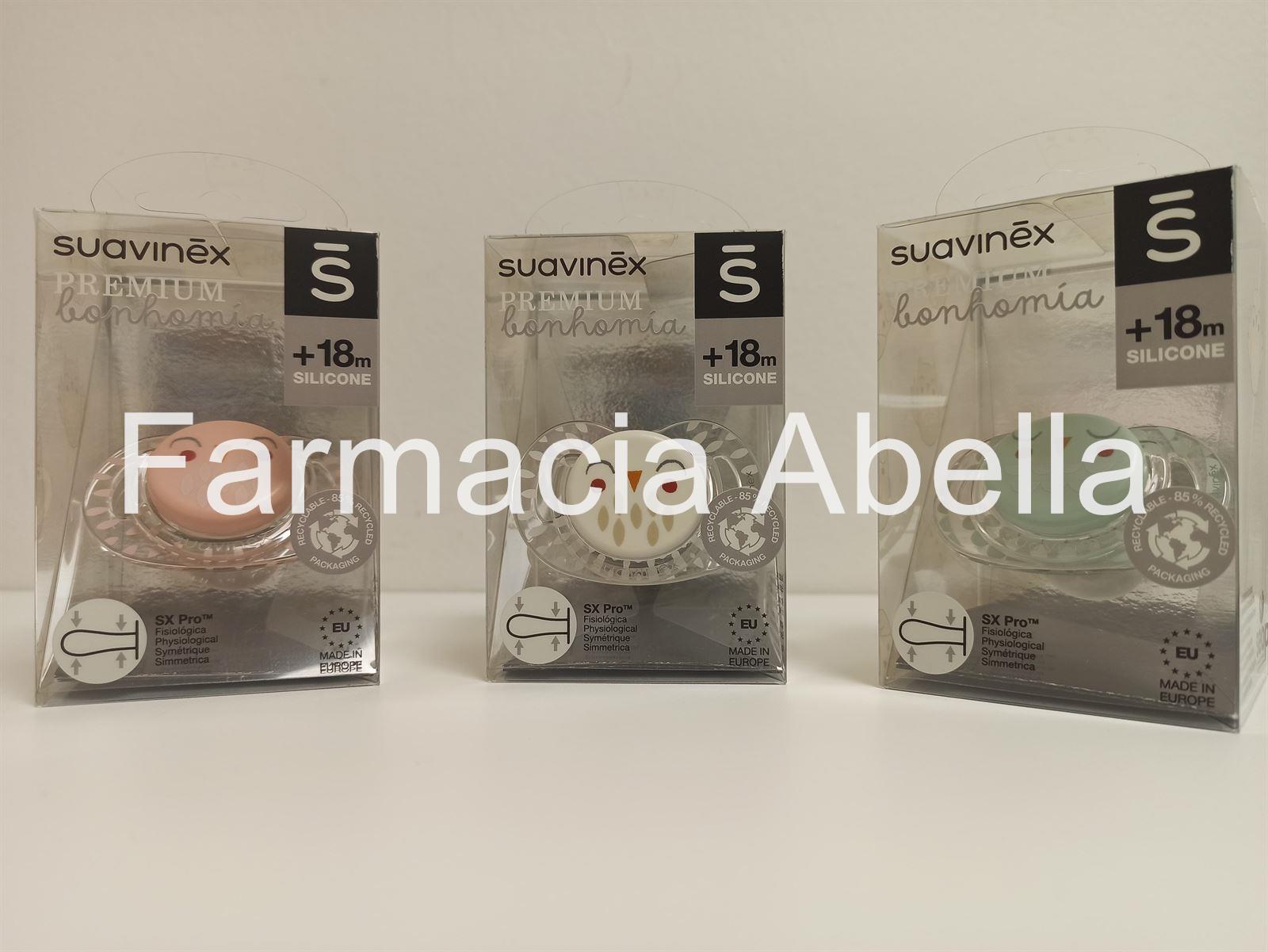 Suavinex chupete premium fisiólogico silicona bonhomía +18 - Imagen 2