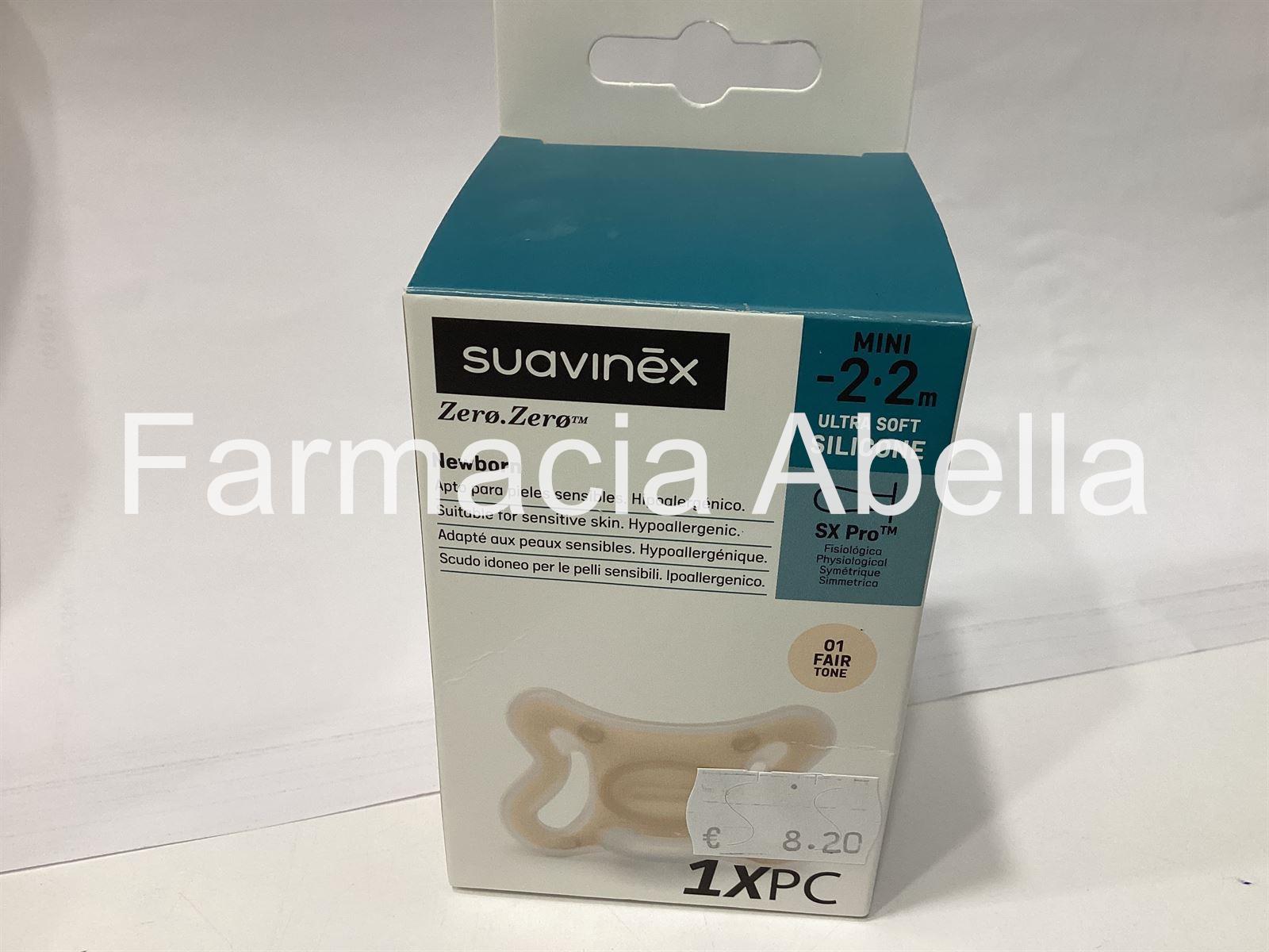 Suavinex chupete zero zero mini silicona SX Pro -2+2M - Imagen 1