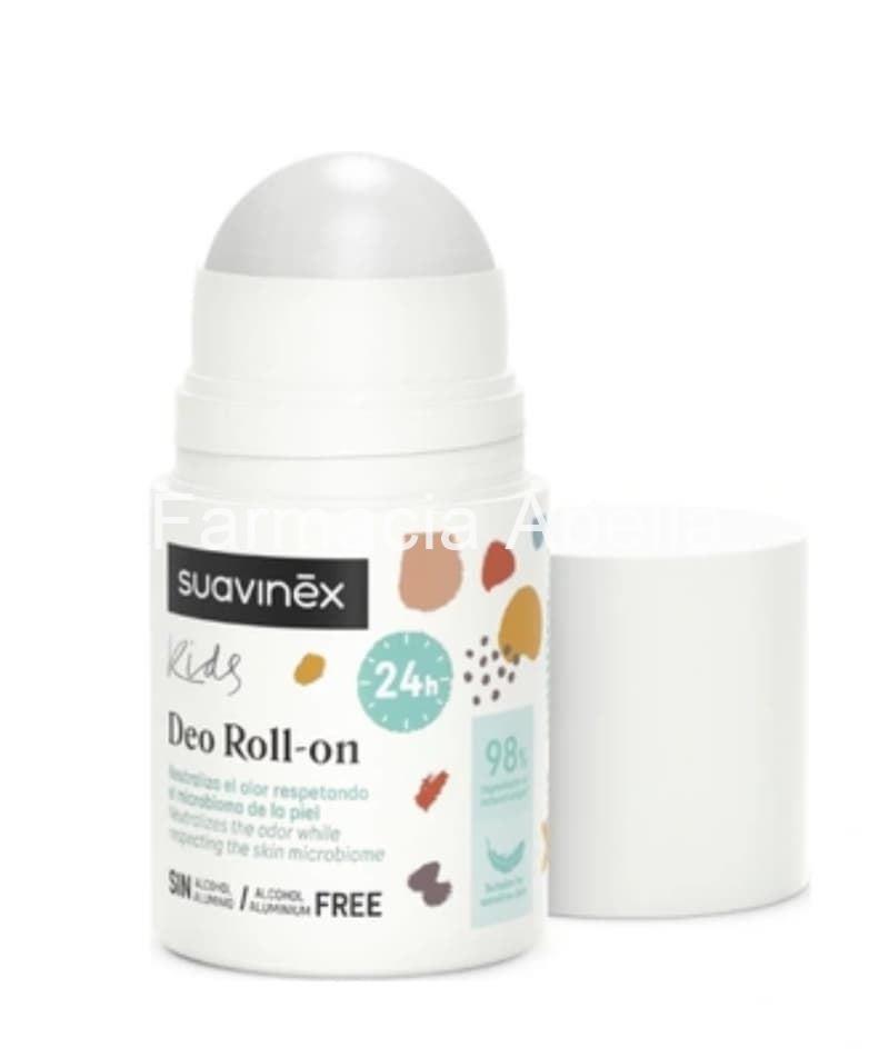 Suavinex desodorante infantil deo roll-on kids 50 ml - Imagen 1
