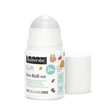 Suavinex desodorante infantil deo roll-on kids 50 ml - Imagen 1