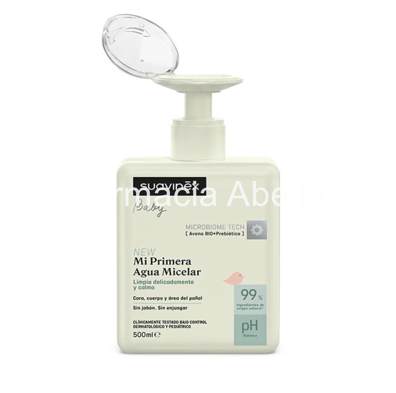 Suavinex mi primera agua micelar 500ml. - Imagen 2