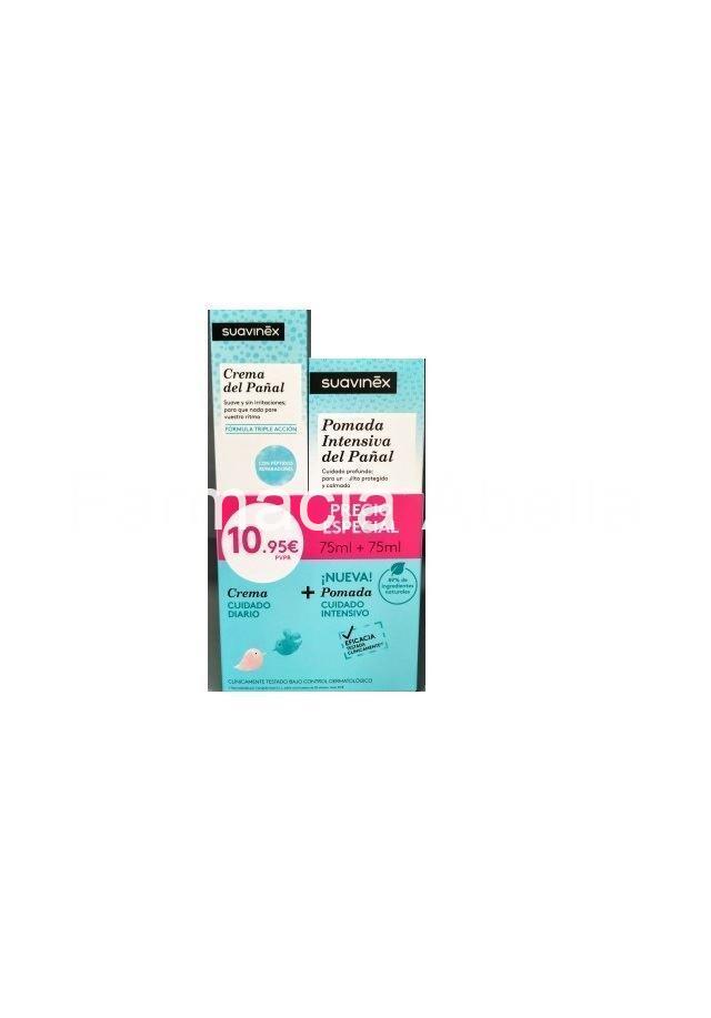 Suavinex Pack crema del pañal+ pomada intesiva del pañal - Imagen 1