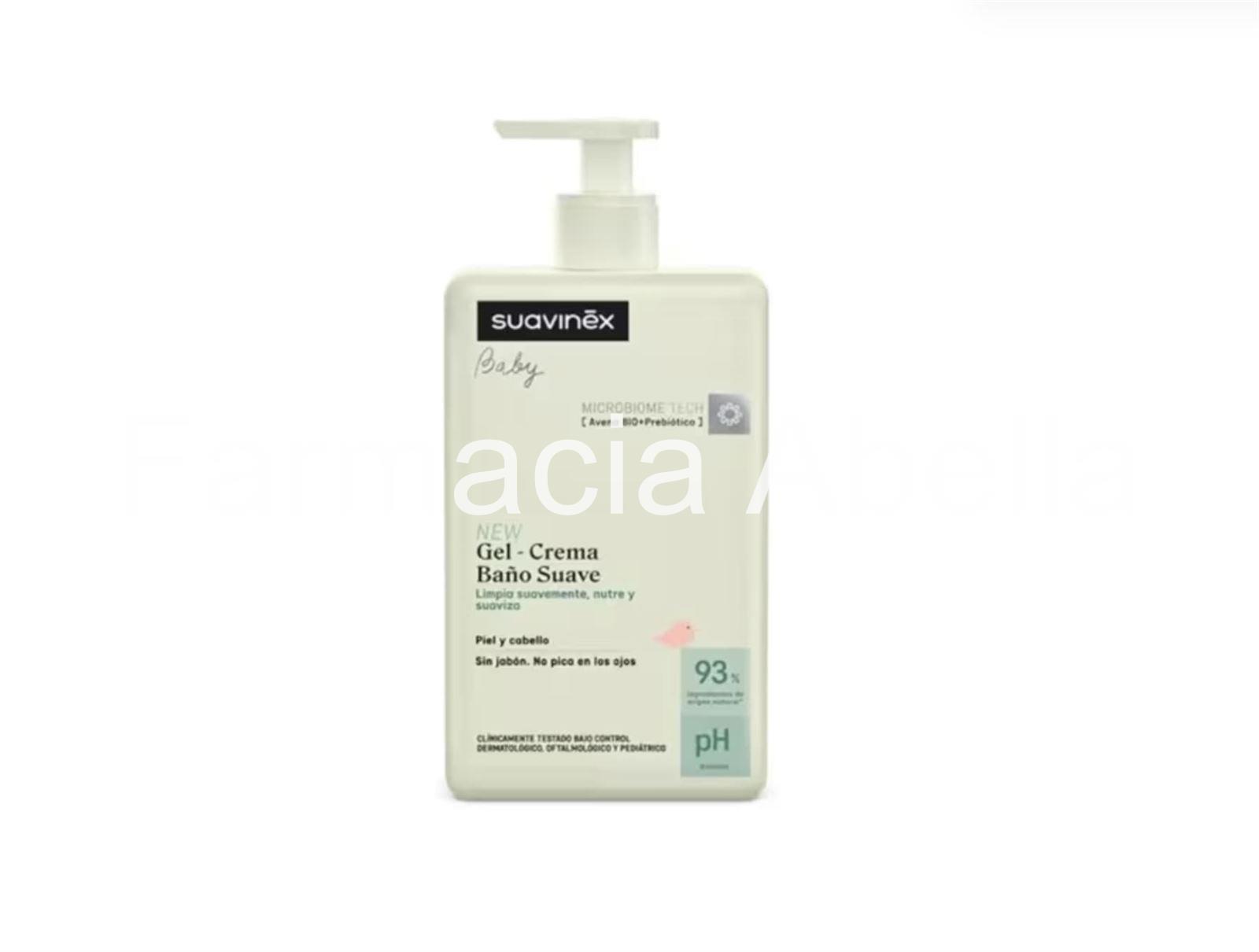 Suavinex pediatric gel-crema baño suave 750 ml - Imagen 1
