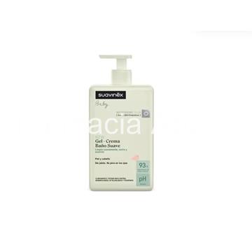 Suavinex pediatric gel-crema baño suave 750 ml - Imagen 1