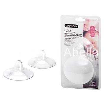 Suavinex Pezonera de silicona 2 unidades. - Imagen 1