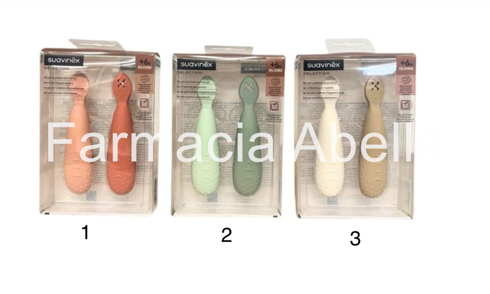 Suavinex selection set pre- cucharas aprendizaje +6M - Imagen 1