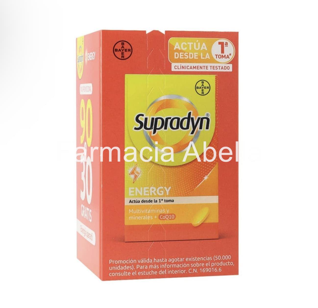 Supradyn Activo 120 comprimidos 3+1 mes gratis - Imagen 1