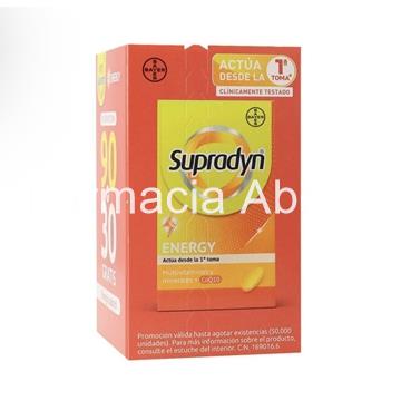 Supradyn energy 120 comprimidos  3+1 mes gratis - Imagen 1