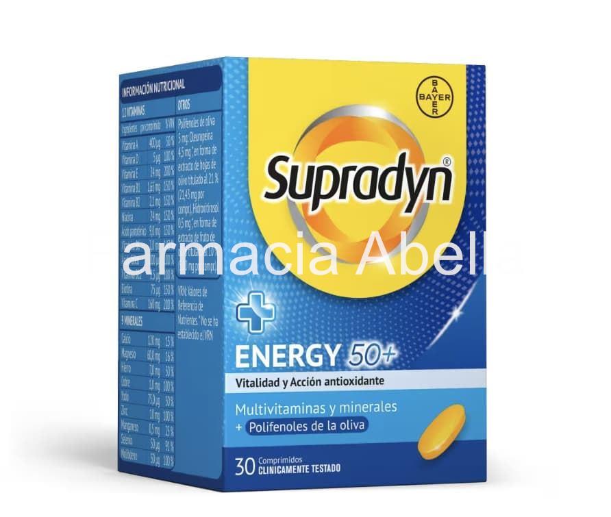 Supradyn energy 50+ 30 comprimidos - Imagen 1