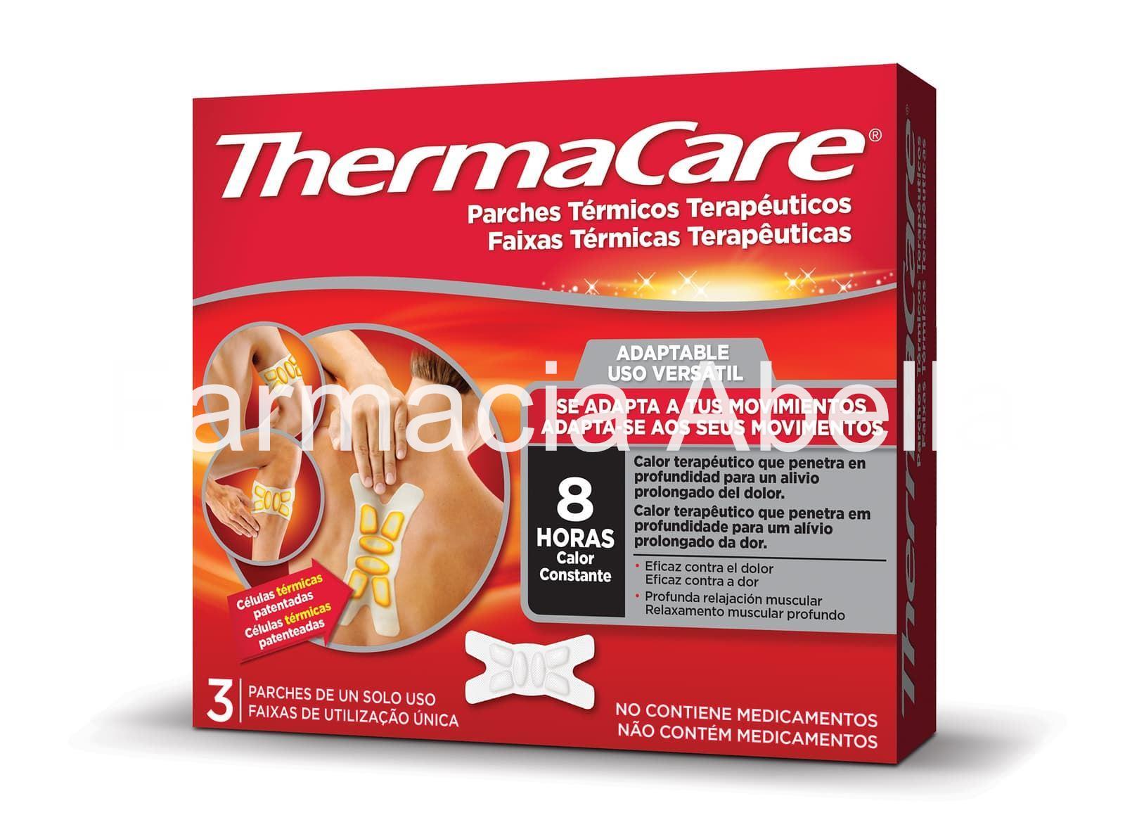 ThermaCare parches térmicos adaptables 3 unidades - Imagen 1