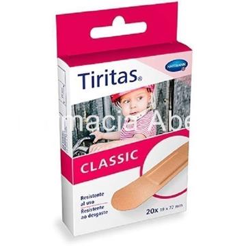 Tiritas classic tejido 20 unidades 1 tamaño tela - Imagen 1