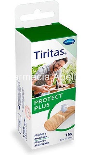 Tiritas Protec plus 15 unidades apósitos adhesivos acolchados - Imagen 1