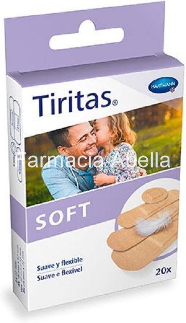 Tiritas soft piel sensible 4 tamaños 20 unidades - Imagen 1