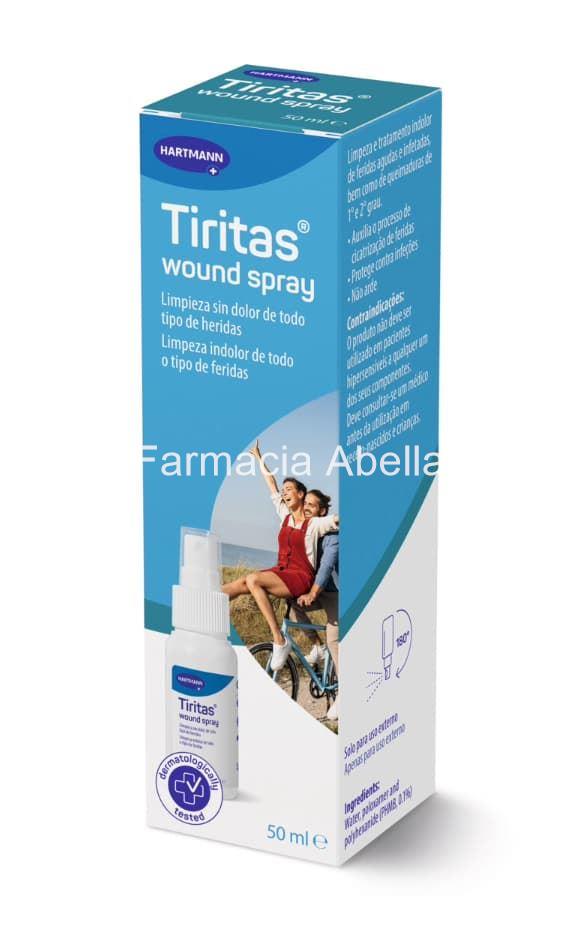 Tiritas Wound Spray 50 mililitros - Imagen 1