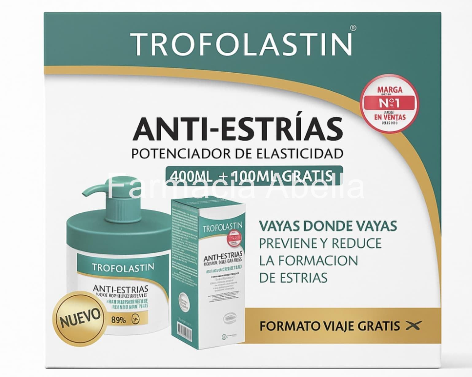 Trofolastin anti estrías 400 ml + 100 ml gratis formato viaje - Imagen 1