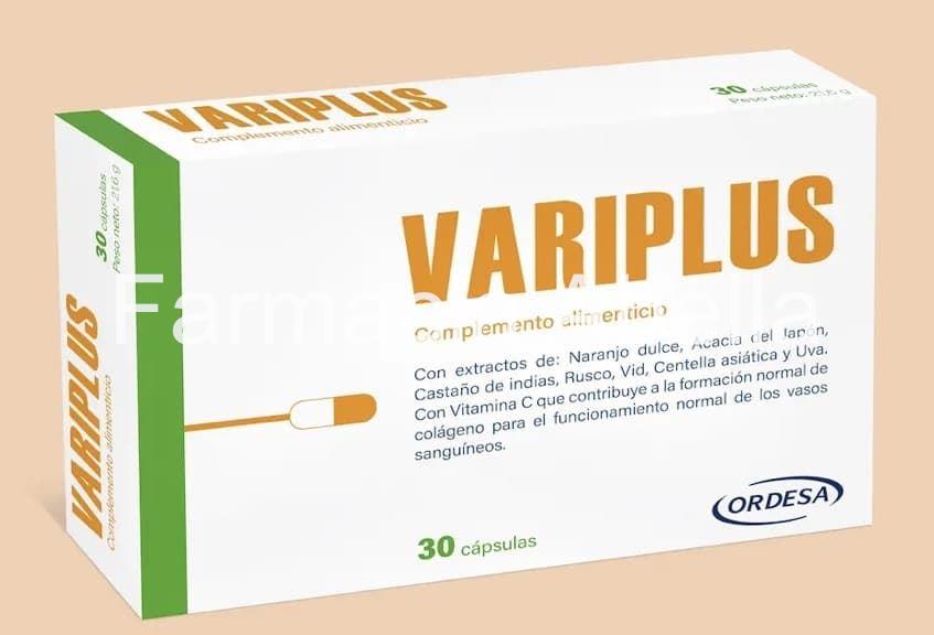 Variplus 30 cápsulas - Imagen 1